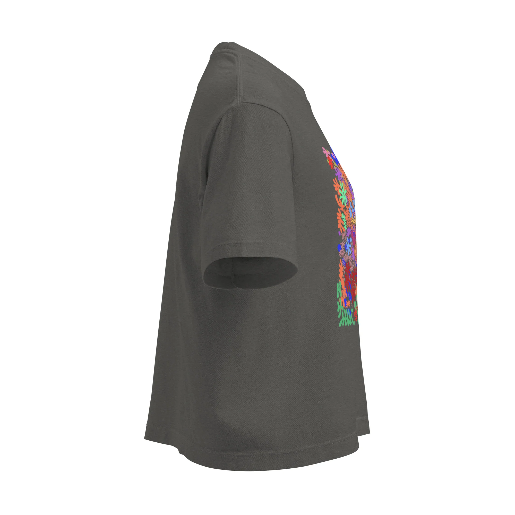 Bent Weird Boxy Crop Top - Image 5