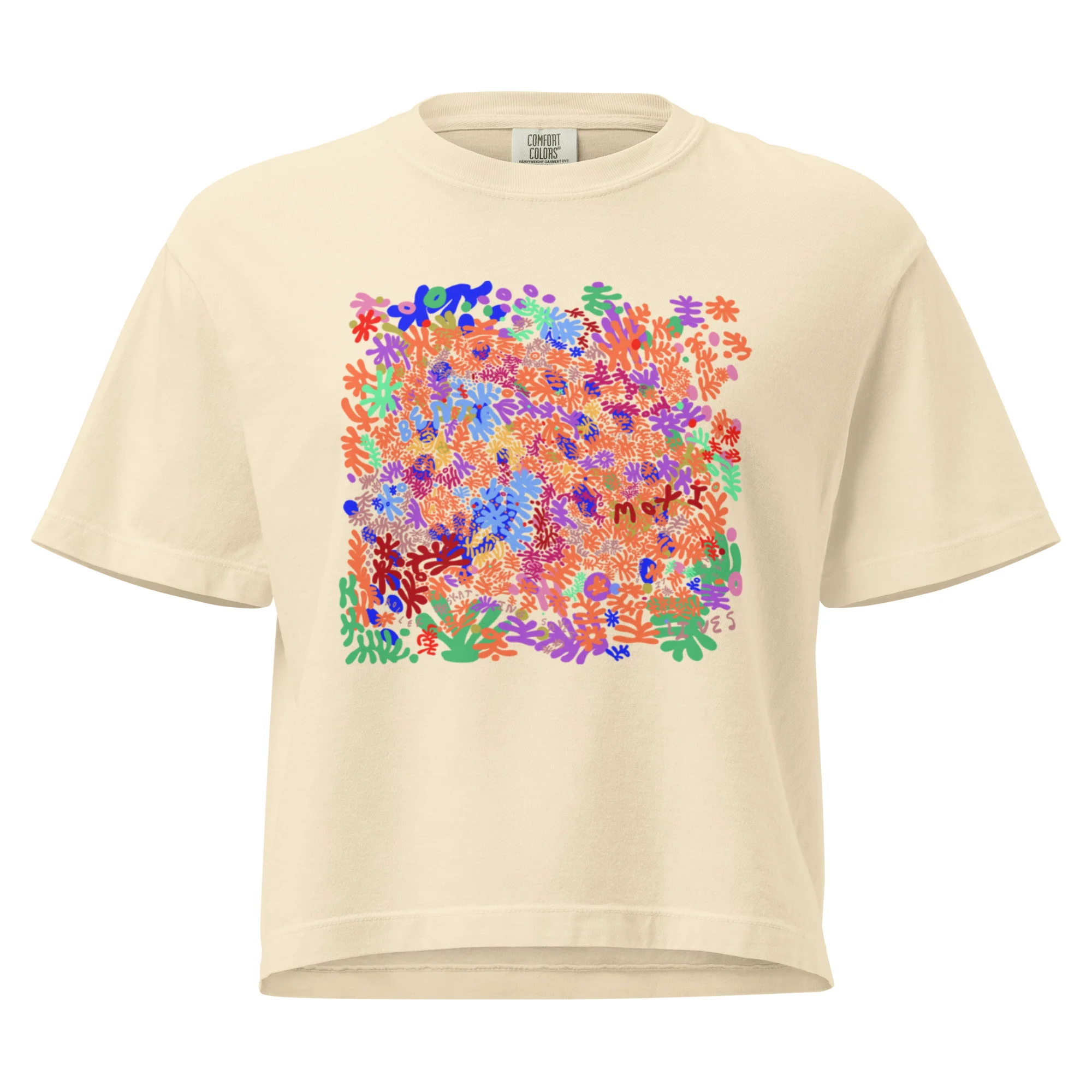Bent Weird Boxy Crop Top - Image 9