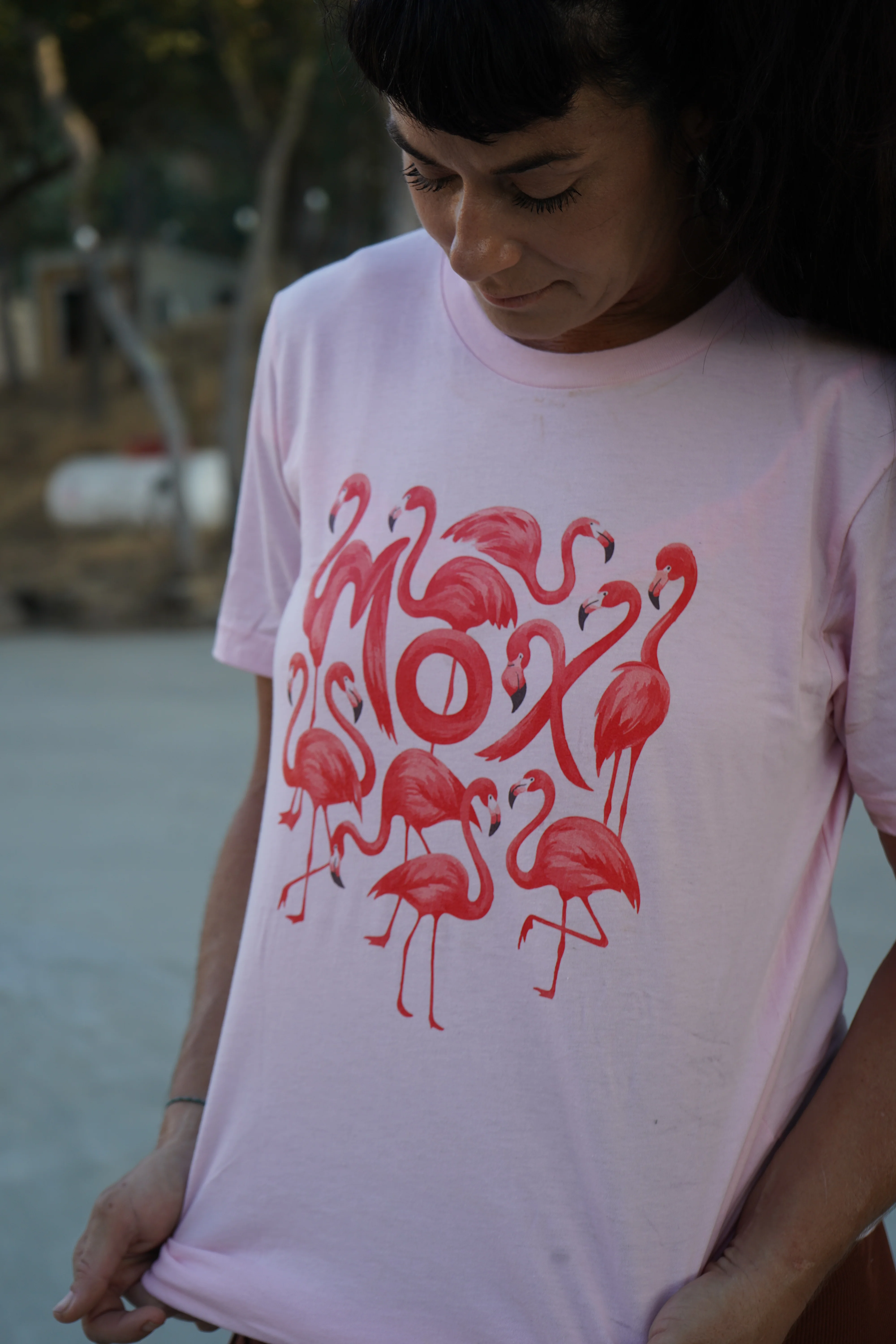 Moxi Flamingo Roller Skate T-Shirt - Image 4